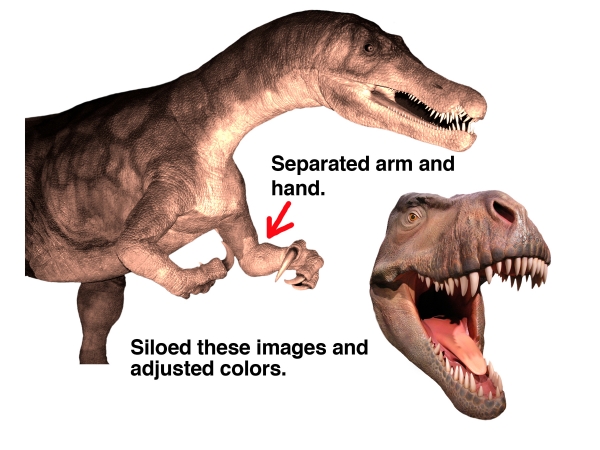 Creation of DINO EVOLUTION 101: Step 2